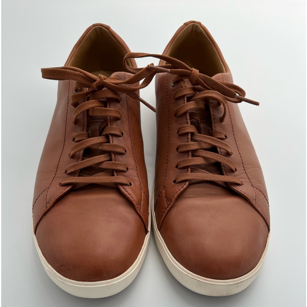 Cole Haan Men's Grand Crosscourt Leather Sneaker Tan Style C26521 Size M 11.5